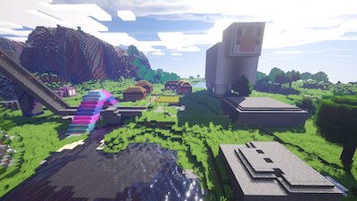 Sample project screenshot for Minecraft